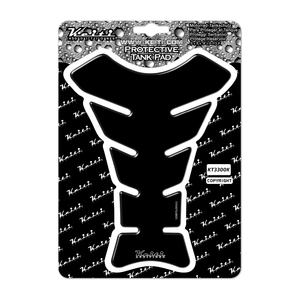 Protège-réservoir Moto Keiti – Modèle Black Reaper2, Antidérapant Et Protecteur